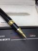 Perfect Replica Montblanc JFK Gold Clip Black Rollerball Pen (1)_th.jpg